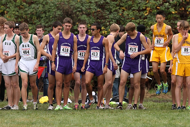 2010NCSXC BD1-1892.JPG - 2010 North Coast Section Cross Country Championships, Hayward High School, Hayward, California